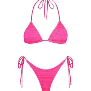 NWT Triangl Bikini - Hot Pink